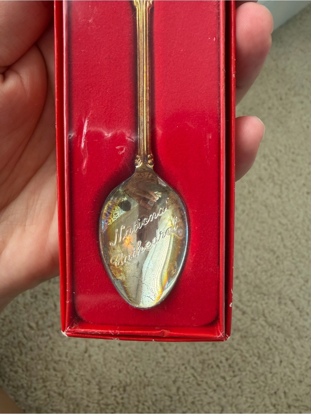 National Cathedral Silver Plated Spoon - Picture 5 of 7